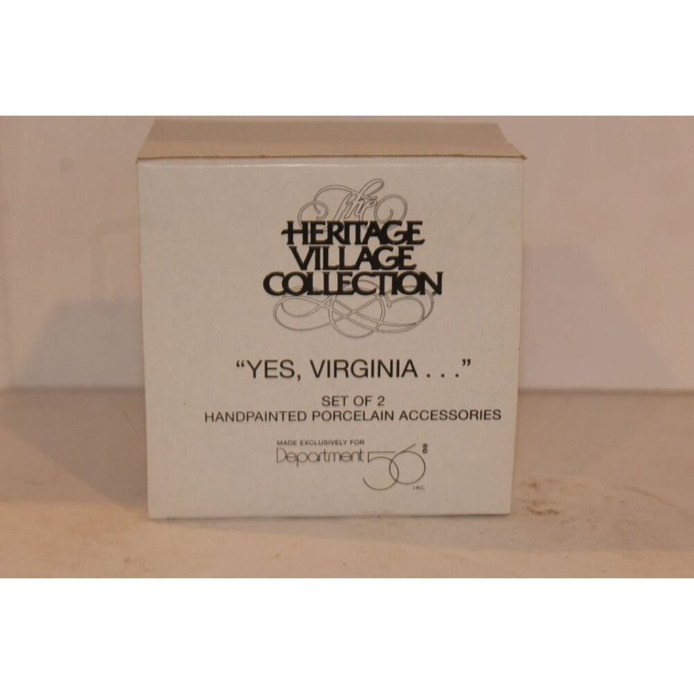 Dept 56 Christmas in the City - Yes, Virginia.